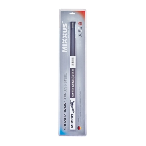 Душовий трап з нерж. сталі SUS304 Mixxus Drain-05-60-Slim Black (30x600 мм) (Чорний) (MI6169) №4