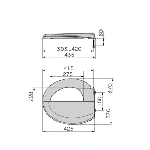 Сиденье унитаза с крышкой ZERIX TS-09 (ZX5587) №2
