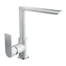 Змішувач для кухНі HAIBA ALEX 018 WHITE-CHROME (HB9569)