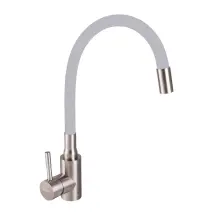 Смеситель Для кухни с серым силик. изливом Haiba SUS 011 (HB3890)