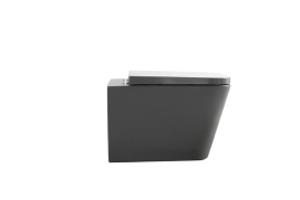 Унітаз підвісний Mixxus Premium QUADRO-0305-R GRAY 510x350x345mm система змиву RIMLESS (MP6656)