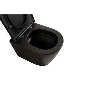 Унітаз підвісний Mixxus Premium BEVEL-0304-T1 BLACK 480x360x360mm сист. змиву TORNADO 1.0 (MP6677) №2