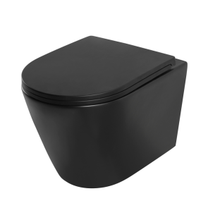 Унітаз підвісний Mixxus Premium BEVEL-0304-T1 BLACK 480x360x360mm сист. змиву TORNADO 1.0 (MP6677) №9