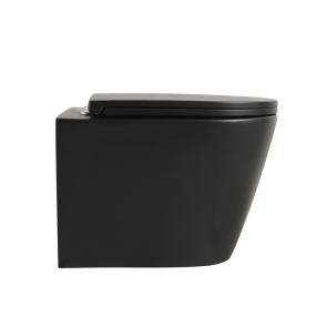 Унітаз підвісний Mixxus Premium BEVEL-0304-T1 BLACK 480x360x360mm сист. змиву TORNADO 1.0 (MP6677) №10