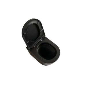 Унітаз підвісний Mixxus Premium BEVEL-0304-T1 BLACK 480x360x360mm сист. змиву TORNADO 1.0 (MP6677) №12