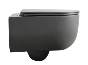 Унитаз подвесной Mixxus Premium TOPPER-0303-R GRAY 495x370x350mm система смыва RIMLESS (MP6657) №3