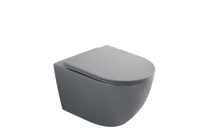 Комплект унітаз з інсталяцією для унітазу Mixxus Premium ELLIPSE-SET-2101 GRAY система змиву TORNA №26