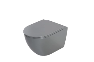 Комплект унітаз з інсталяцією для унітазу Mixxus Premium ELLIPSE-SET-2101 GRAY система змиву TORNA №28