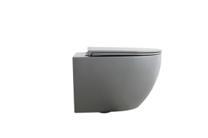 Унітаз підвісний Mixxus Premium ELLIPSE-0308-T3 GRAY 490x360x360mm система змиву TORNADO 3.0 (MP665 №5