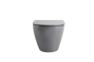 Унітаз підвісний Mixxus Premium ELLIPSE-0308-T3 GRAY 490x360x360mm система змиву TORNADO 3.0 (MP665 №12