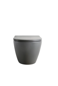 Унітаз підвісний Mixxus Premium ELLIPSE-0309-T1 GRAY 530x360x350mm система змиву TORNADO 1.0 (MP665 №5