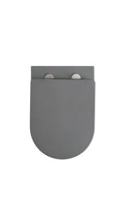 Унітаз підвісний Mixxus Premium ELLIPSE-0309-T1 GRAY 530x360x350mm система змиву TORNADO 1.0 (MP665 №8