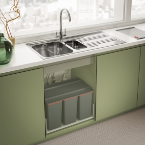 Смеситель для кухни Franke Lina Clear Water, длина излива - 272 мм, поворотный, 1+1 фильтр, хром №4
