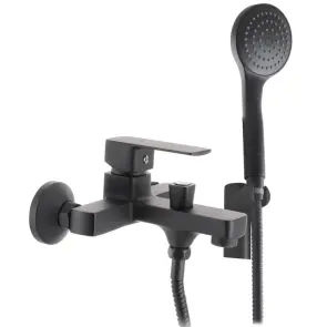 Смеситель Для ванны Haiba Kubus 009 Euro Черный (HB3932) №1