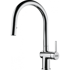 Смеситель для кухни Franke Active J, дл.излива - 220мм, поворотный, 1+1фильтр+душ, хром №2
