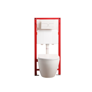 Комплект унитаз с инсталляцией для унитаза Mixxus Premium ELLIPSE-SET-2101 система смыва TORNADO 3. №5