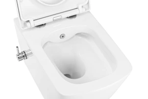 Унитаз-биде подвесной Mixxus Premium QUADRO-1301-R 510x350x345mm система смыва RIMLESS (MP6658) №6