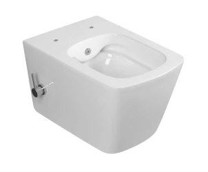Унитаз-биде подвесной Mixxus Premium QUADRO-1301-R 510x350x345mm система смыва RIMLESS (MP6658) №10