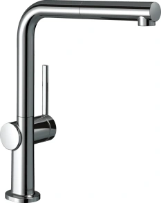 Змішувач для кухні Hansgrohe Talis M54, довж.виливу - 215мм, витяжний, 1важіль, KM270sBox, хром №2