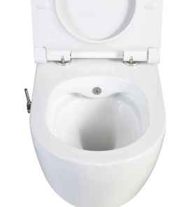 Унитаз-биде подвесной Mixxus Premium ELLIPSE-1301-R 500x365x350mm система смыва RIMLESS (MP6659) №3