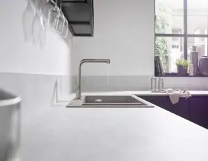 Змішувач для кухні Hansgrohe Talis M54, довж.виливу - 215мм, витяжний, 1важіль, KM270sBox, хром №3