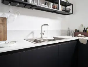 Змішувач для кухні Hansgrohe Talis M54, довж.виливу - 215мм, витяжний, 1важіль, KM270sBox, хром №4