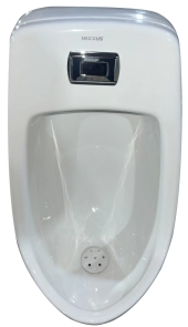 Пісуар підвісний Mixxus Premium BEVEL-1001 390x395x795mm з ІЧ-датчиком автоматичного змиву (MP66 №3