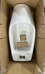 Пісуар підвісний Mixxus Premium BEVEL-1001 390x395x795mm з ІЧ-датчиком автоматичного змиву (MP66 №12