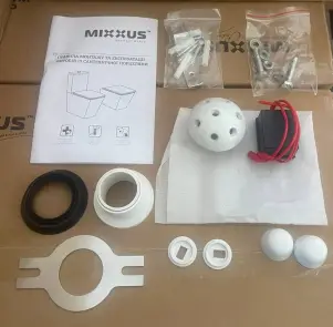 Пісуар підвісний Mixxus Premium BEVEL-1002 330x245x545mm з ІЧ-датчиком автоматичного змиву (MP66 №7
