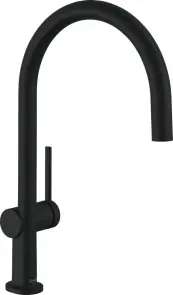 Змішувач для кухні Hansgrohe Talis M54, довж.виливу - 235мм, поворотний, 1важіль, KM220, матовий чорний №1