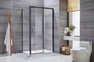 Душевая кабина Без поддона Mixxus Premium DIVERSE SC03-100x80x195-TR Black прозрачное стекло 6мм (M №5