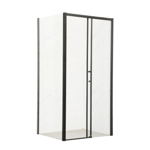 Душевая кабина Без поддона Mixxus Premium DIVERSE SC03-100x80x195-TR Black прозрачное стекло 6мм (M №8