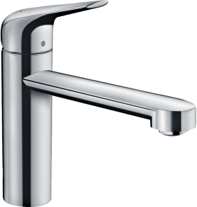 Змішувач для кухні Hansgrohe Focus M42, довж.виливу - 217мм, поворотний, 1важіль, KM120, хром №1