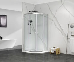 Душова кабіна без піддону Mixxus Premium DIVERSE SC01-90x90x195-TR Chrome прозоре скло 5мм (M