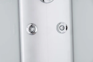 Бокс душовий з гідромасажем Mixxus STRONG SBH01-90x90x215-FB SATIN з високим піддоном (MI6888) №3