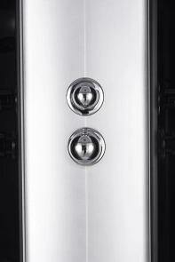 Бокс душовий з гідромасажем Mixxus STRONG SBH01-90x90x215-FB SATIN з високим піддоном (MI6888) №6
