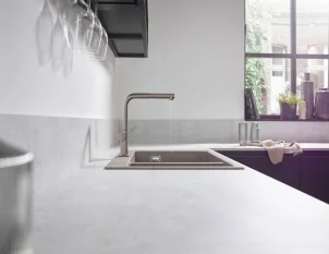 Змішувач для кухні Hansgrohe Talis M54, довж.виливу - 215мм, витяжний, 1важіль, KM270sBox, матовий чорний №3