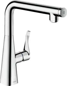 Змішувач для кухні Hansgrohe Metris Select, довж.виливу - 248мм, поворотний, важіль + кнопка, хром №2