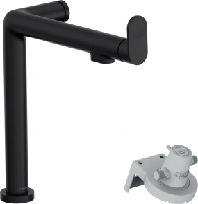 Змішувач для кухні Hansgrohe Aqittura M91, довж.виливу - 285мм, поворотний, 1важіль, FilterSystem 240, чорний матовий №2