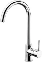 Смеситель для кухни Deante Low pressure, длина излива - 183мм, поворотный, 1рычаг, 3-е подкл., хром