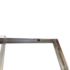Душова кабіна без піддону Koer SR SC04-100x100x195-TR-01 прозоре скло Easy Clean 5мм, хром (K №6