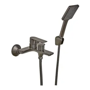 Смеситель для ванной Haiba Alex 009 Euro Graphite (HB3998) №4