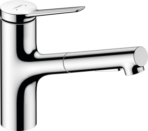 Змішувач для кухні Hansgrohe Zesis M33, довж.виливу - 219мм, витяжний, 1важіль, KM150, хром №1