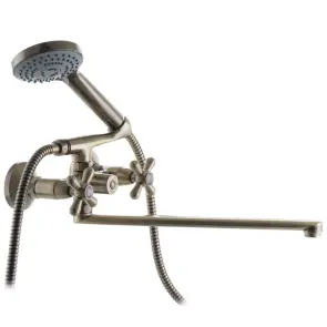 Змішувач для ванни Haiba Dominox 140 бронзовий (HB0062) №3