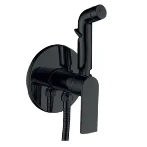 Змішувач для гігієнічного душу Haiba ALEX 002 (INNER) BLACK (HB9618) №1