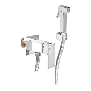 Змішувач для гігієнічного душу Haiba Kubus 002 (Inner) (HB3950) №4