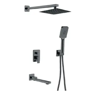 Вбудована душова система Haiba KUBUS 009 (INNER) GRAPHITE (HB9630) №1