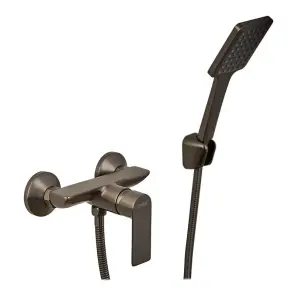 Смеситель для душа Haiba Alex 003 Graphite (HB3995) №3