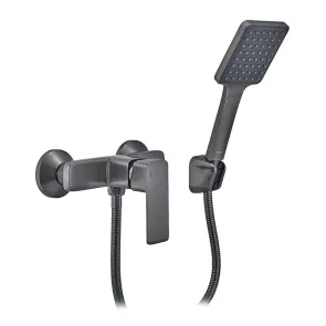 Змішувач для душу Haiba Kubus 003 Graphite (HB4004) №4