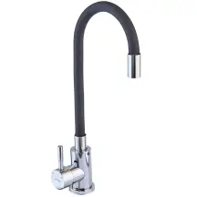 Змішувач для кухНі Mixxus SUS-011 Chrome Refl.Black (нерж. сталь) (MI6223)